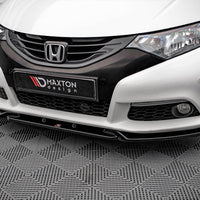 Maxton Design - FRONT SPLITTER V.2 HONDA CIVIC MK9 (2011-2014)