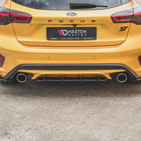 Maxton Design - STREET PRO REAR SIDE SPLITTERS (+FLAPS) FORD FOCUS ST MK4