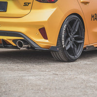 Maxton Design - STREET PRO REAR SIDE SPLITTERS (+FLAPS) FORD FOCUS ST MK4