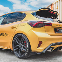 Maxton Design - STREET PRO REAR SIDE SPLITTERS (+FLAPS) FORD FOCUS ST MK4