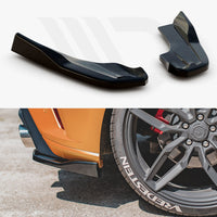 Maxton Design -  Rear Side Splitters V.3 (For rear valance v.2) Ford Focus Hatchback ST Mk4