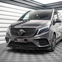 Maxton Design - FRONT SPLITTER V.5 MERCEDES-BENZ V-CLASS AMG-LINE W447