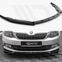 Maxton Design - FRONT SPLITTER V.1 SKODA FABIA MK3 (2014-2019)