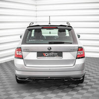 Maxton Design - CENTRAL REAR SPLITTER (VERTICAL BARS) SKODA FABIA ESTATE MK3 (2014-2019)