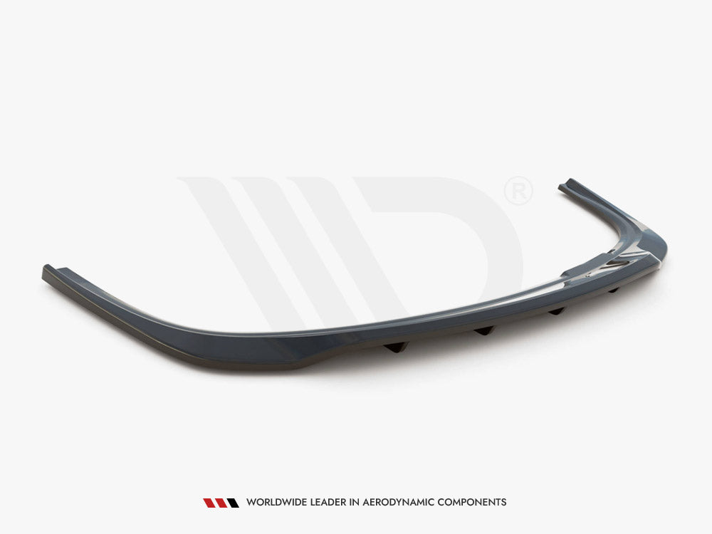 Maxton Design - CENTRAL REAR SPLITTER (VERTICAL BARS) SKODA FABIA ESTATE MK3 (2014-2019)
