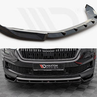 Maxton Design - FRONT SPLITTER V.1 SKODA KODIAQ MK1 FACELIFT (2019)