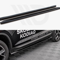 Maxton Design - SIDE SKIRTS DIFFUSERS SKODA KODIAQ MK1 FACELIFT (2019)