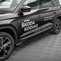 Maxton Design - SIDE SKIRTS DIFFUSERS SKODA KODIAQ MK1 FACELIFT (2019)