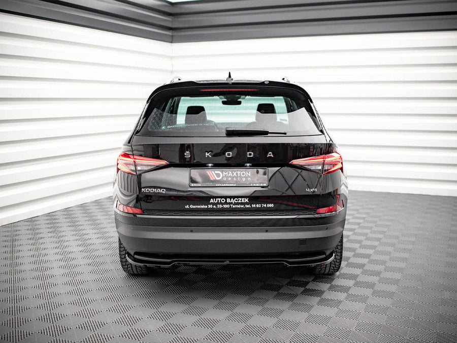 Maxton Design - CENTRAL REAR SPLITTER SKODA KODIAQ MK1 FACELIFT (2019)