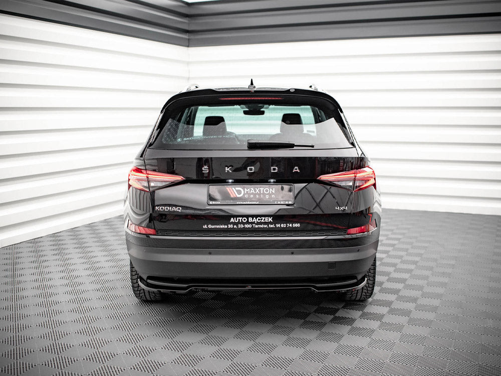 Maxton Design - CENTRAL REAR SPLITTER SKODA KODIAQ MK1 FACELIFT (2019)