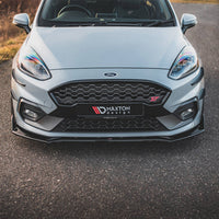 Maxton Design - FRONT SPLITTER V.4 + FLAPS FORD FIESTA ST / ST-LINE MK8/8.5