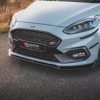 Maxton Design - FRONT SPLITTER V.4 + FLAPS FORD FIESTA ST / ST-LINE MK8/8.5