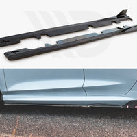 Maxton Design - SIDE SKIRTS DIFFUSERS V.2 + FLAPS FORD FIESTA ST / ST-LINE MK8/8.5