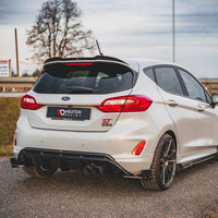 Maxton Design - REAR SIDE SPLITTERS V.4 + FLAPS FORD FIESTA ST MK8/8.5