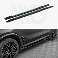 Maxton Design - Side Skirt Diffusers BMW X5M F95 / F95 Facelift