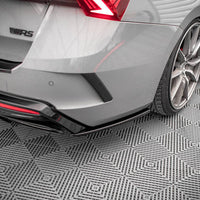 Maxton Design - REAR SIDE SPLITTERS V.3 SKODA OCTAVIA RS MK4 (2020-)