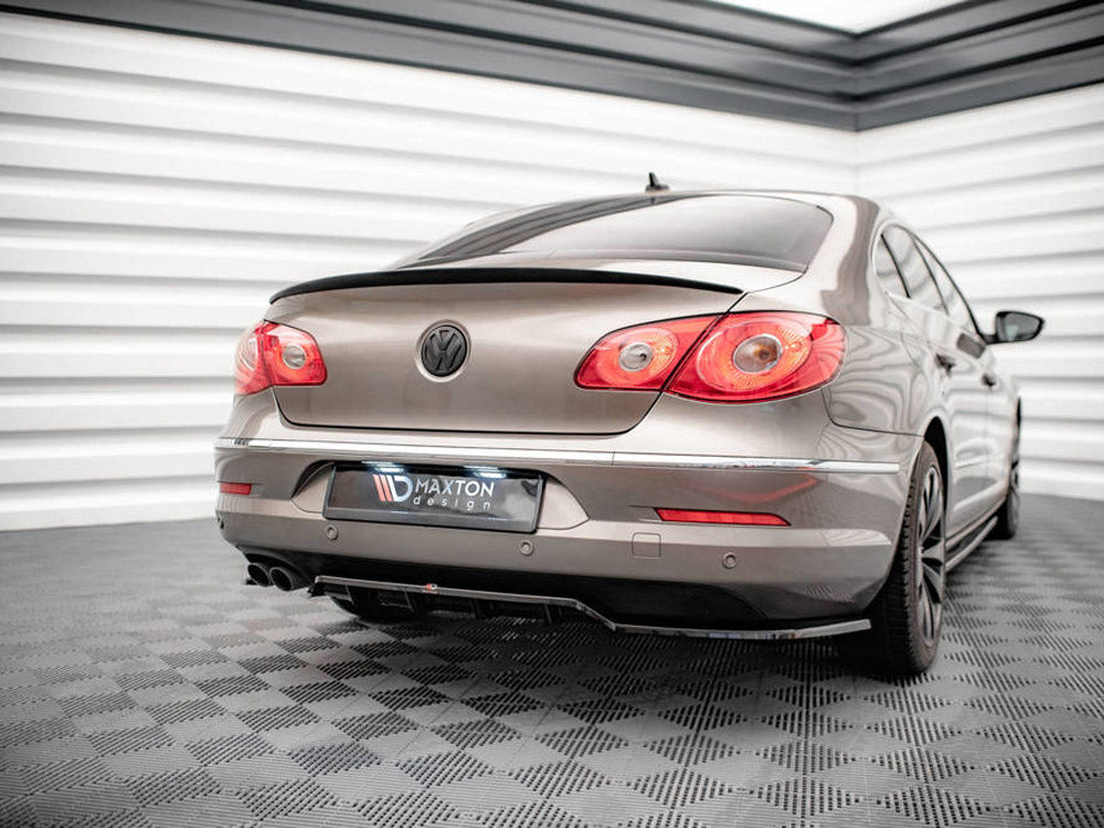 Maxton Design - CENTRAL REAR SPLITTER (VERTICAL BARS) VW PASSAT CC (2008-2012)