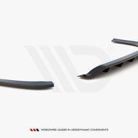 Maxton Design - CENTRAL REAR SPLITTER (VERTICAL BARS) VW PASSAT CC (2008-2012)