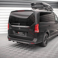 Maxton Design - CENTRAL REAR SPLITTER (VERTICAL BARS) MERCEDES V-CLASS AMG-LINE W447 FACELIFT (2019-)