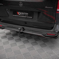 Maxton Design - CENTRAL REAR SPLITTER (VERTICAL BARS) MERCEDES V-CLASS AMG-LINE W447 FACELIFT (2019-)