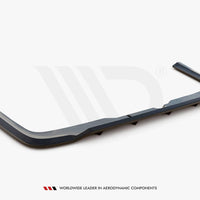 Maxton Design - CENTRAL REAR SPLITTER (VERTICAL BARS) MERCEDES V-CLASS AMG-LINE W447 FACELIFT (2019-)