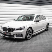 Maxton Design - SIDE SKIRTS DIFFUSERS BMW 7 LONG M-PACK G12 (2015-2018)