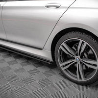 Maxton Design - SIDE SKIRTS DIFFUSERS BMW 7 LONG M-PACK G12 (2015-2018)