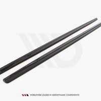 Maxton Design - SIDE SKIRTS DIFFUSERS BMW 7 LONG M-PACK G12 (2015-2018)