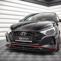 Maxton Design - FRONT SPLITTER V.1 HYUNDAI I20 N MK3 (2020-)