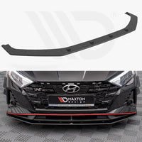 Maxton Design - STREET PRO FRONT SPLITTER HYUNDAI I20 N MK3 (2020-)