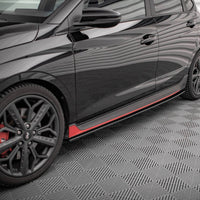 Maxton Design - SIDE SKIRTS DIFFUSERS HYUNDAI I20 N MK3 (2020-)