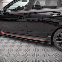 Maxton Design - STREET PRO SIDE SKIRTS DIFFUSERS HYUNDAI I20 N MK3 (2020-)