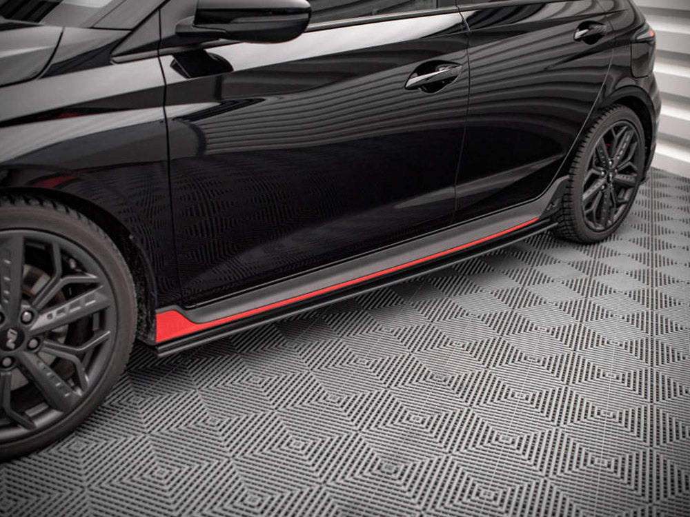 Maxton Design - STREET PRO SIDE SKIRTS DIFFUSERS HYUNDAI I20 N MK3 (2020-)