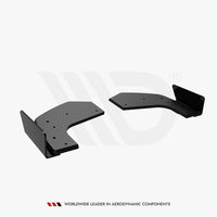 Maxton Design - STREET PRO REAR SIDE SPLITTERS (+FLAPS) HYUNDAI I20 N MK3 (2020-)