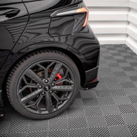 Maxton Design - STREET PRO REAR SIDE SPLITTERS (+FLAPS) HYUNDAI I20 N MK3 (2020-)