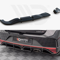 Maxton Design - CENTRAL REAR SPLITTER (VERTICAL BARS) HYUNDAI I20 N MK3 (2020-)