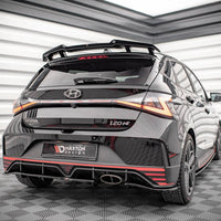 Maxton Design - CENTRAL REAR SPLITTER (VERTICAL BARS) HYUNDAI I20 N MK3 (2020-)