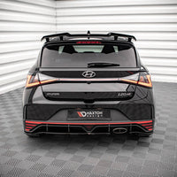 Maxton Design - CENTRAL REAR SPLITTER (VERTICAL BARS) HYUNDAI I20 N MK3 (2020-)