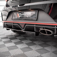 Maxton Design - CENTRAL REAR SPLITTER (VERTICAL BARS) HYUNDAI I20 N MK3 (2020-)