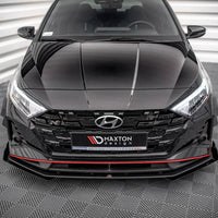 Maxton Design - FRONT BUMPER WINGS (CANARDS) HYUNDAI I20 N MK3 (2020-)