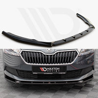 Maxton Design - FRONT SPLITTER SKODA FABIA MK3 FACELIFT (2019-)