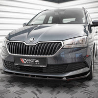 Maxton Design - FRONT SPLITTER SKODA FABIA MK3 FACELIFT (2019-)