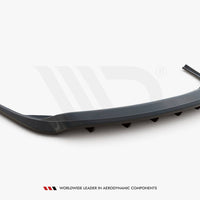 Maxton Design - CENTRAL REAR SPLITTER (VERTICAL BARS) SKODA FABIA COMBI MK3 FACELIFT (2019-)