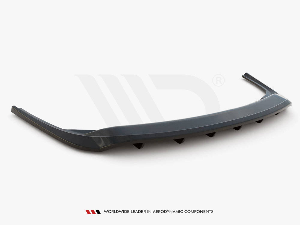 Maxton Design - CENTRAL REAR SPLITTER (VERTICAL BARS) SKODA FABIA COMBI MK3 FACELIFT (2019-)