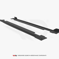 Maxton Design - STREET PRO SIDE SKIRTS DIFFUSERS (+FLAPS) HYUNDAI I20 N MK3 (2020-)