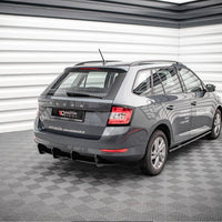 Maxton Design - STREET PRO REAR DIFFUSER SKODA FABIA ESTATE MK3 FACELIFT (2019-)