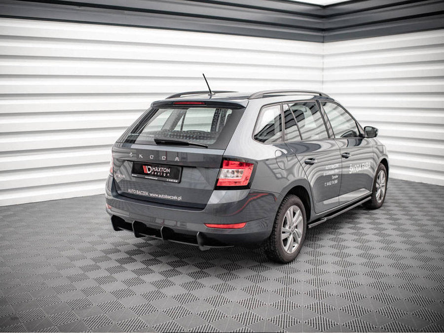Maxton Design - STREET PRO REAR DIFFUSER SKODA FABIA ESTATE MK3 FACELIFT (2019-)