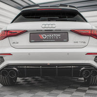 Maxton Design - Rear Valance + Exhaust Ends Imitation Audi A3 S-Line Sportback 8Y