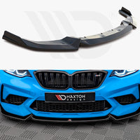 Maxton Design - FRONT SPLITTER V.2 BMW M2 COMPETITION F87 (2018-2020)
