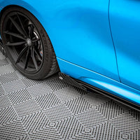 Maxton Design - STREET PRO SIDE SKIRTS DIFFUSERS (+FLAPS) BMW M2 F87 (2016-2020)